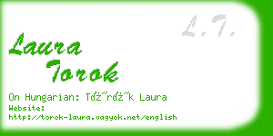 laura torok business card